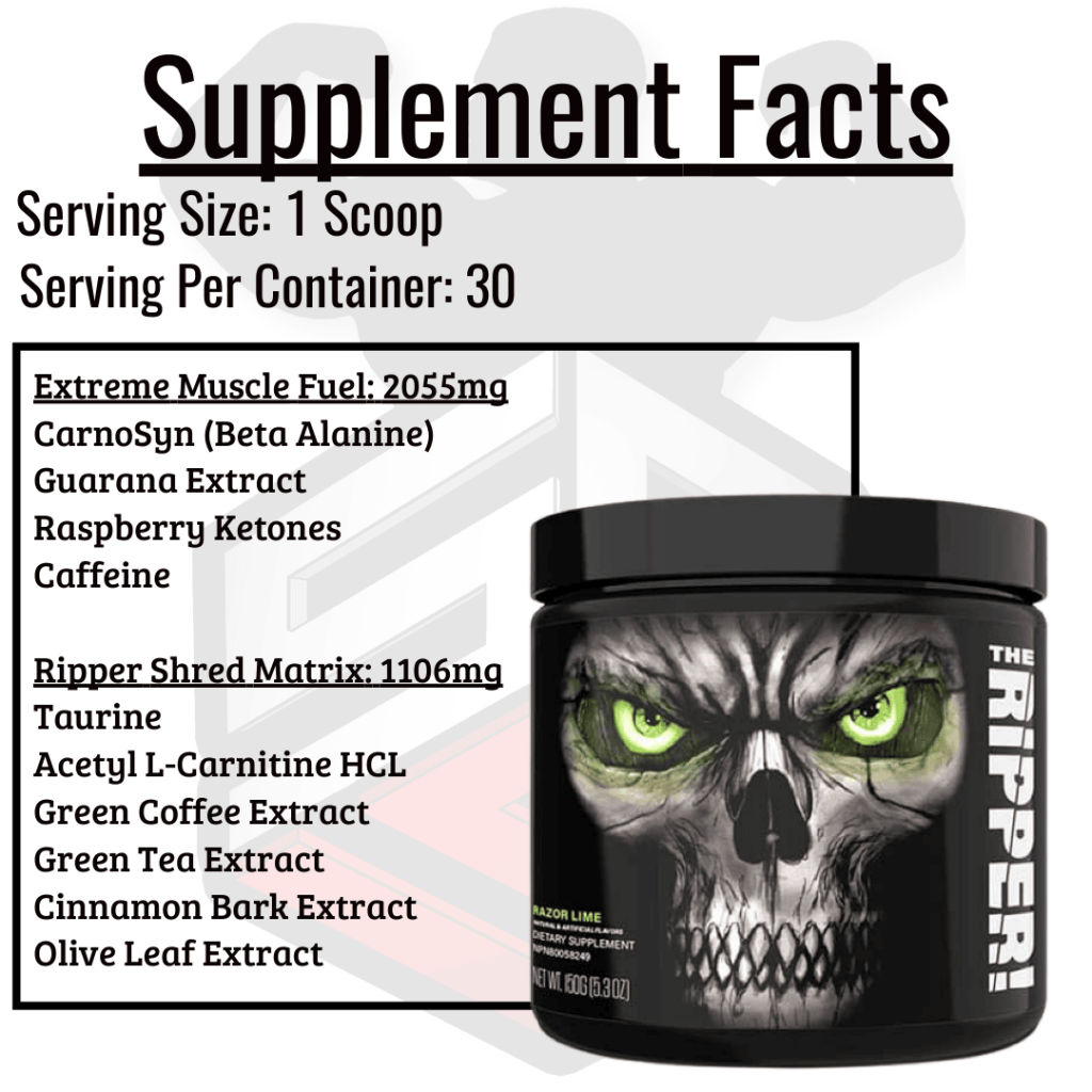 The Ripper Fat Burner by Cobra Labs Review