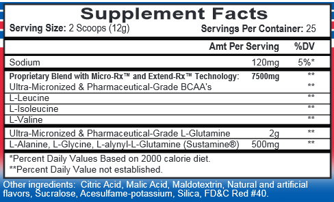 Chain'd Reaction Exotic Fruit Supplement Facts Chain'd Reaction Exotic Fruit Supplement Facts