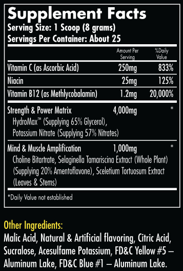 Hemavo2 Max Candy Green Apple Supplement Facts Hemavo2 Max Candy Green Apple Supplement Facts