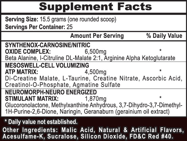 Mesomorph label