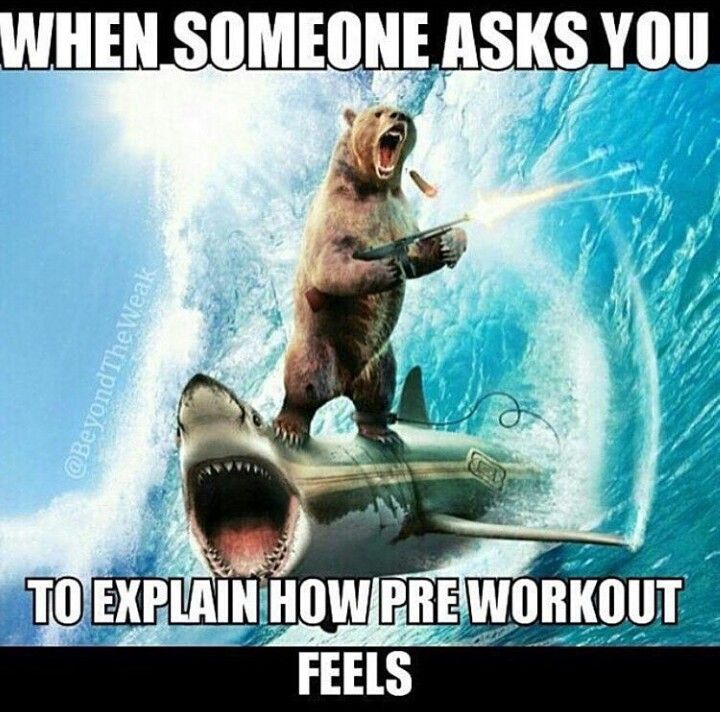 Pre workout feeling