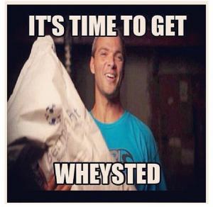 whey protein meme