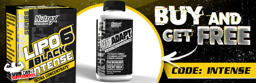 Lipo 6 Black Intense By Nutrex at SameDaySupplements.com Lipo 6 Black Intense By Nutrex at SameDaySupplements.com