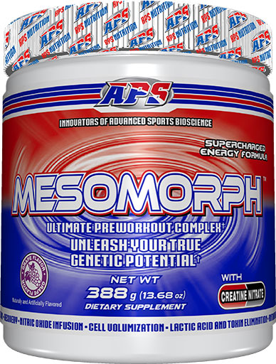 23 Minute Mesomorph pre workout caffeine for ABS