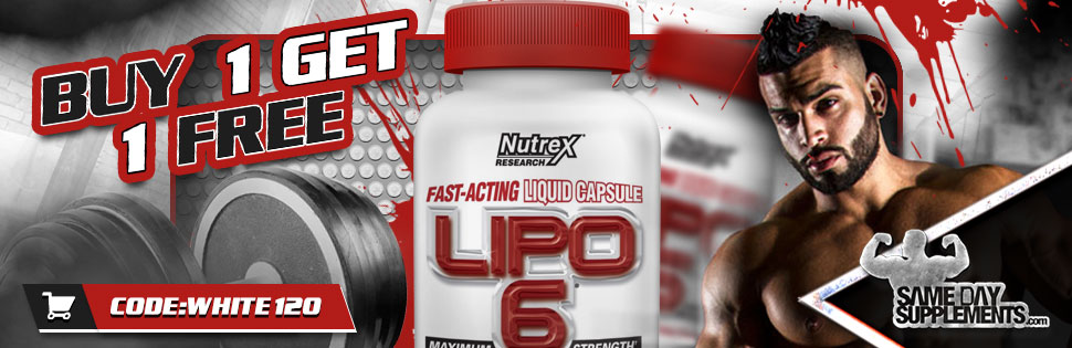 LIPO 6 WHITE 120 Deal banner