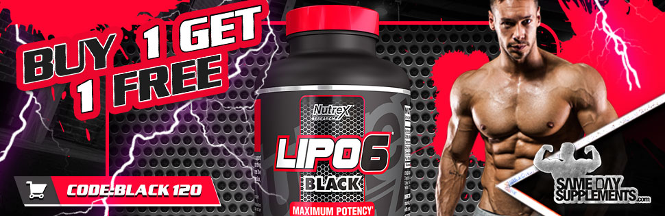 LIPO 6 BLACK 120 Deal banner