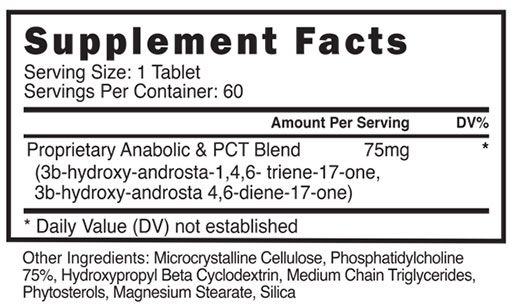 Letro XT Ingredients Image