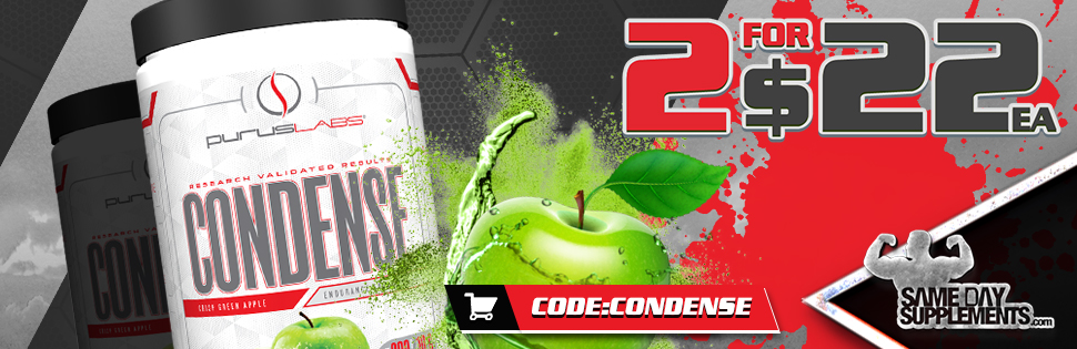 condense pre workout Deal banner
