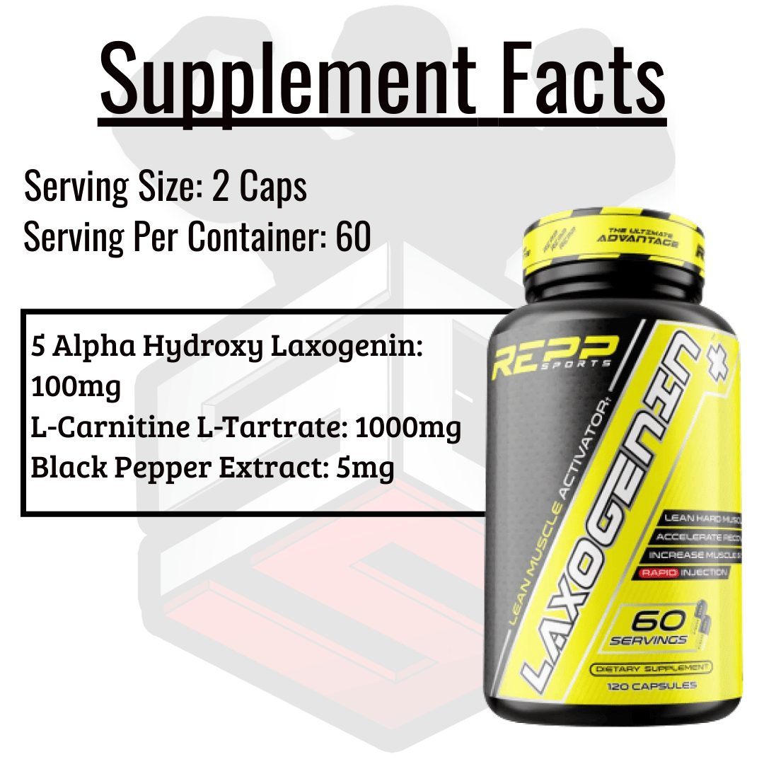 Laxogenin + Supplement Facts