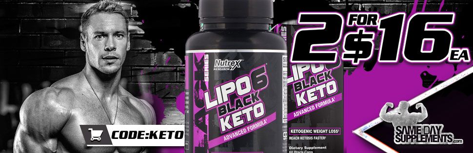 LIPO 6 KETO fat burner deal