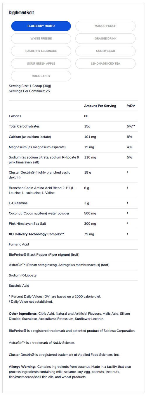 AminoFast Intra workout Blue Star Nutraceuticals