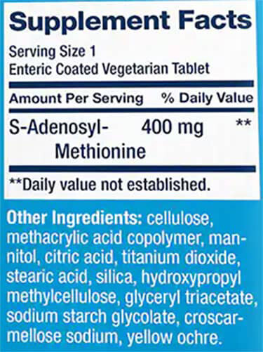 SAMe | S-Adenosyl-Methionine | Life Extension