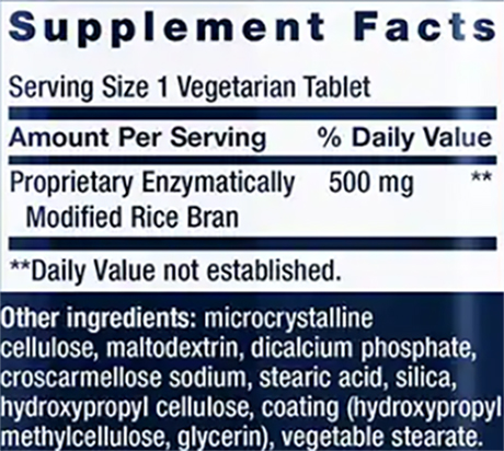 Life Extension NK Cell Activator Supplement Facts Image