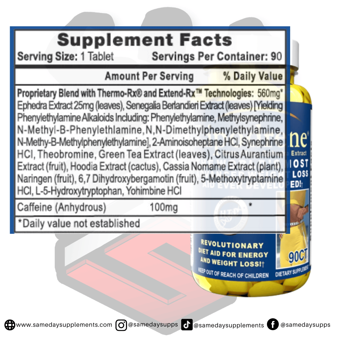 Lipodrene with Ephedra SF 