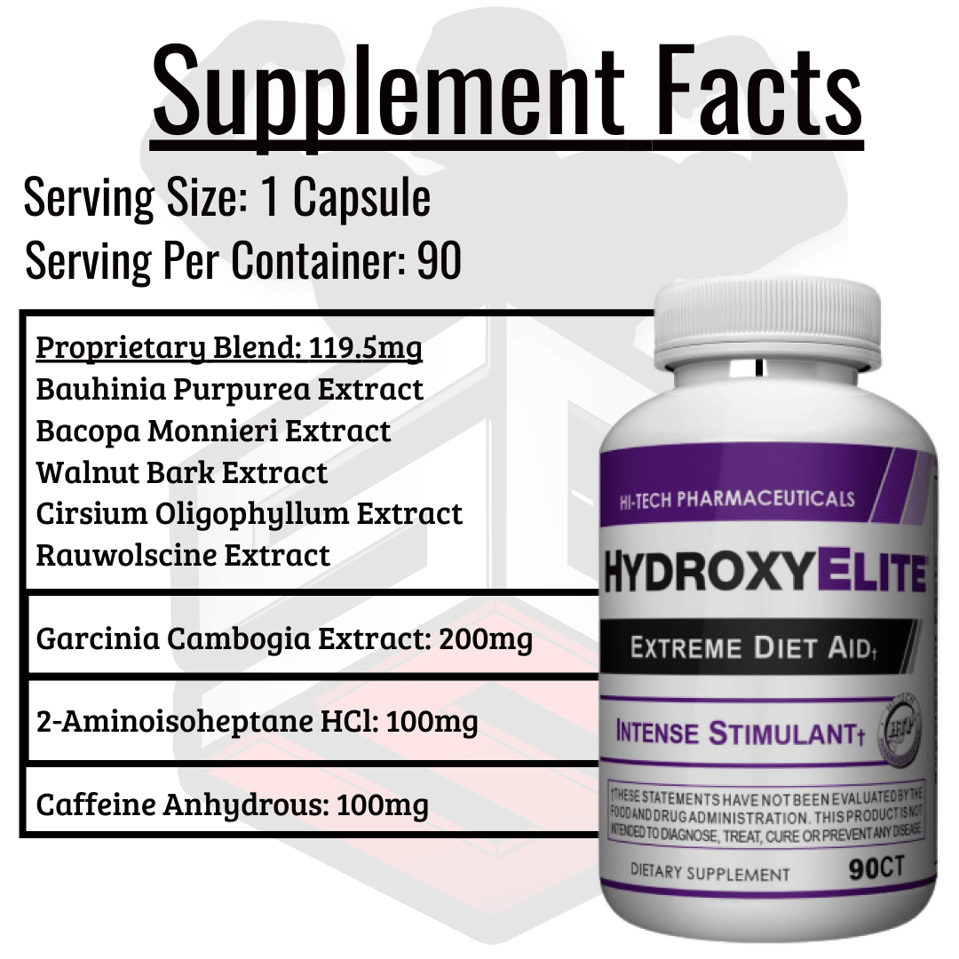 Hydroxyellite Supplement Facts