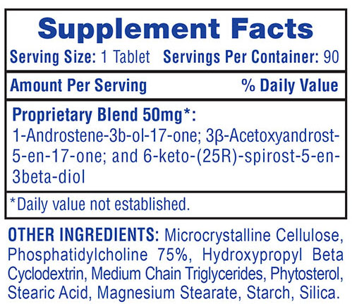 Primobolan Supplement Facts Image