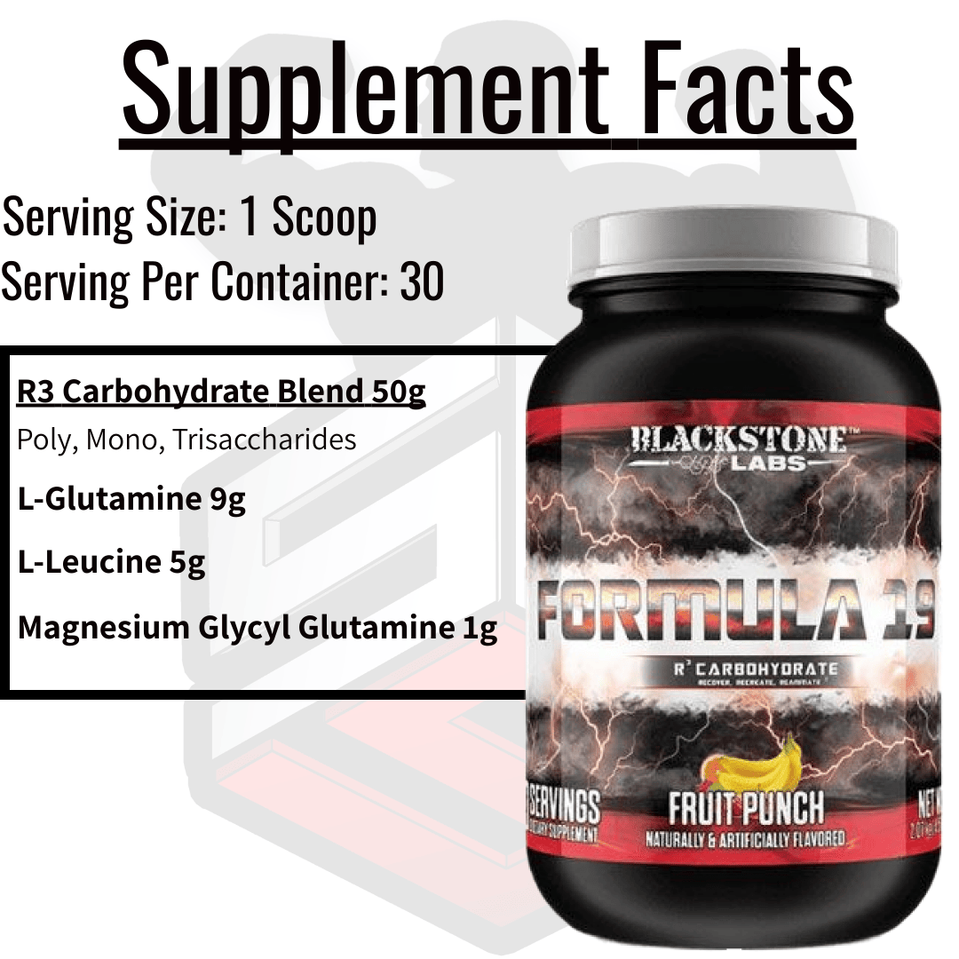 Formula 19 Supplement Facts 