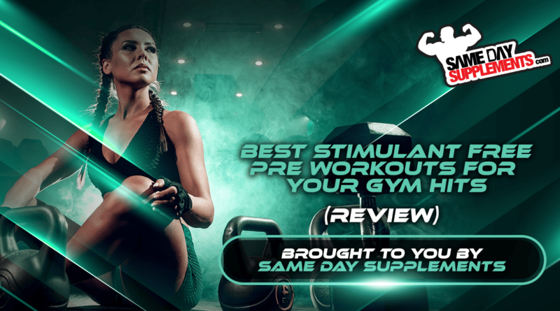 Best stim free pre workout banner