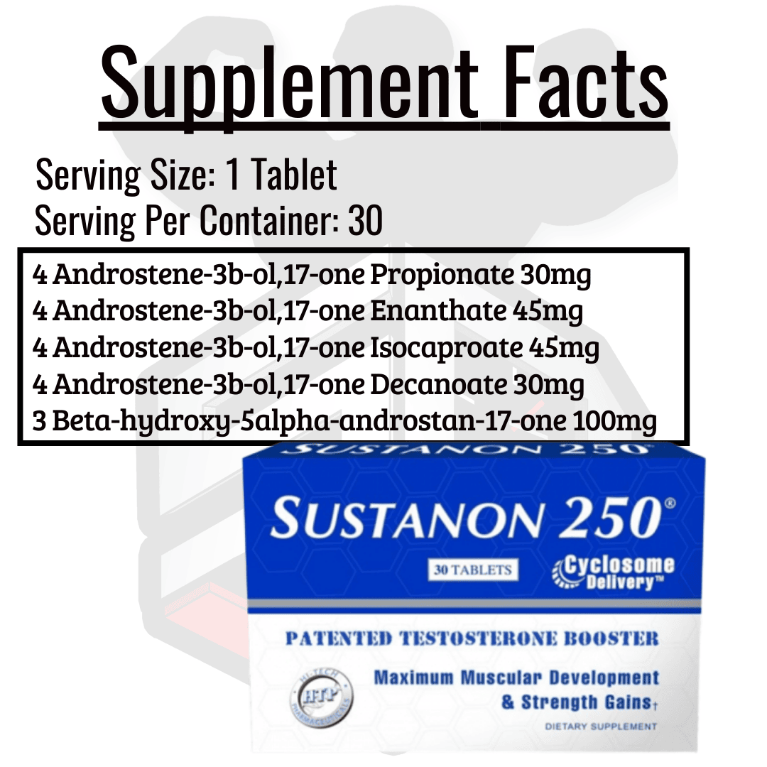 Sustanon Supplement Facts