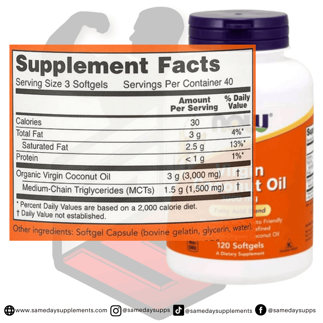 NOW Foods Virgin Coconut Oil