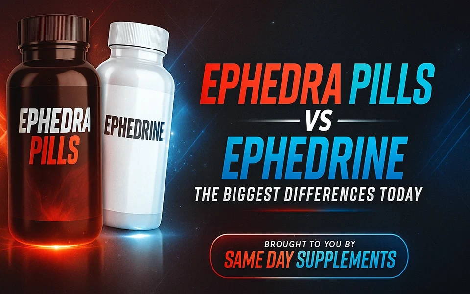 Ephedra vs Ephedrine blog banner