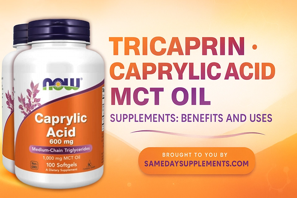 Tricaprin, Caprylic Acid, and MCT Oil Supplements: Benefits and Uses