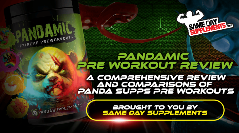 Pandamic Pre Workout Review blog banner