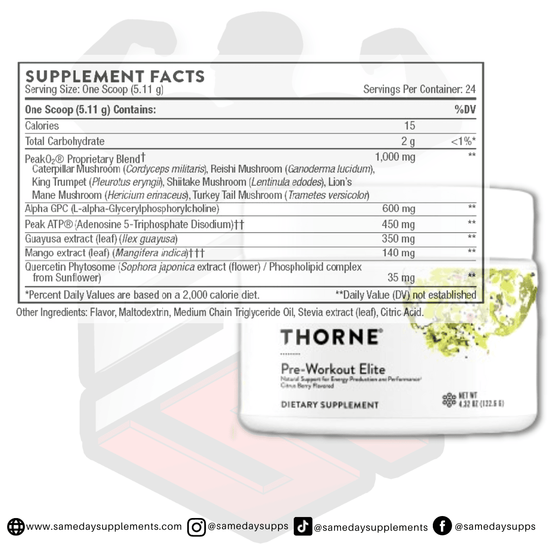 Thorne Pre Workout 