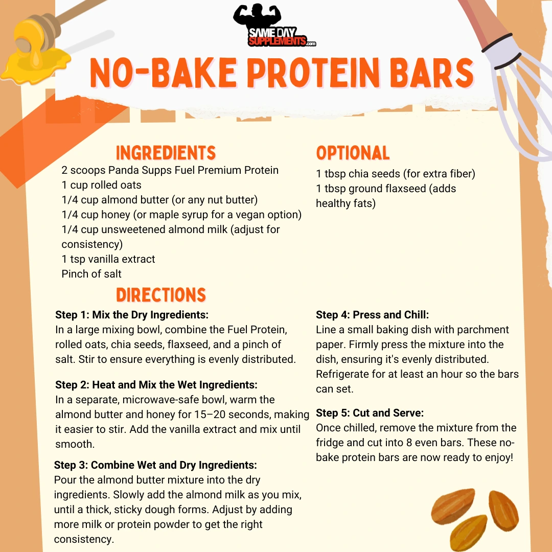 Fuel Premium Protein no bake bars