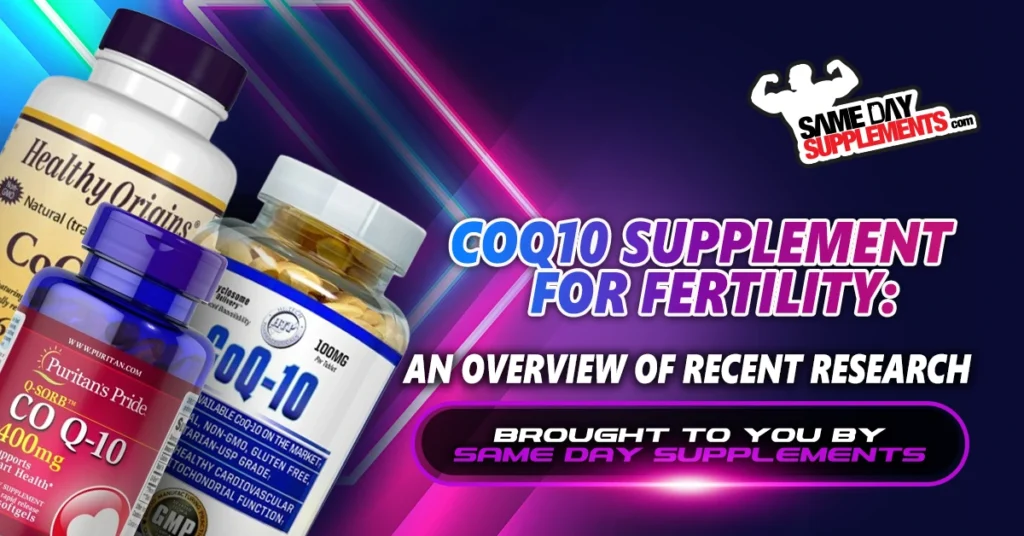 Coq10 and Fertility Banner