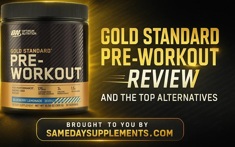 Gold Standard Pre-Workout Review Banner