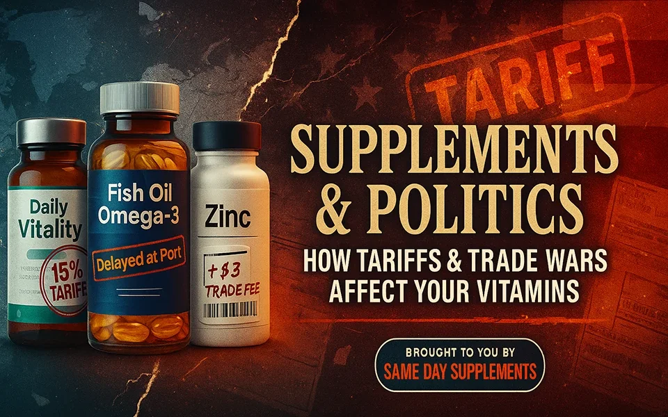 Supplements and politics banner