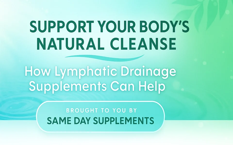 Lymphatic Drainage Supplements blog banner