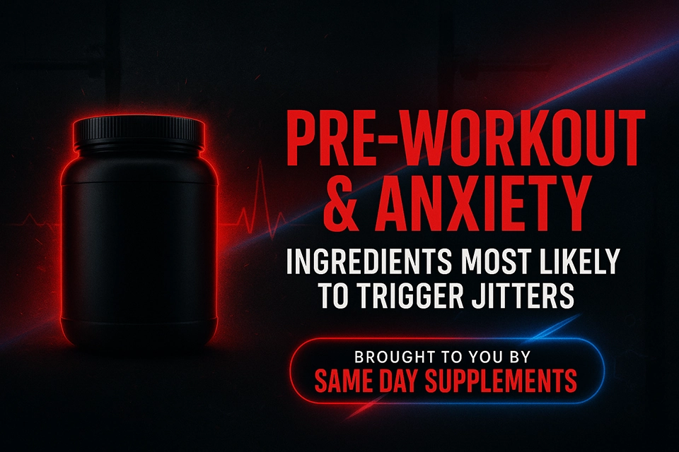 Pre-Workout & Anxiety: Ingredients Most Likely to Trigger Jitters