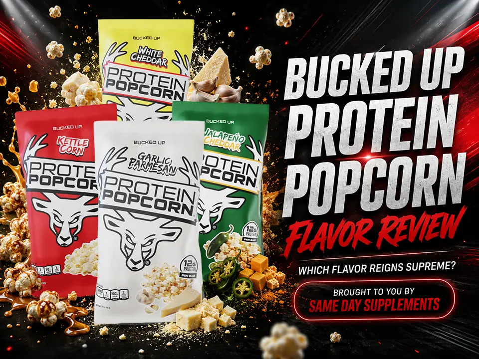 Bucked up popcorn blog banner