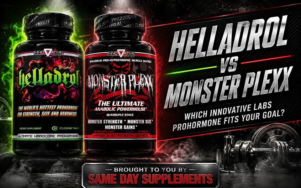 Helladrol vs monster plexx blog banner