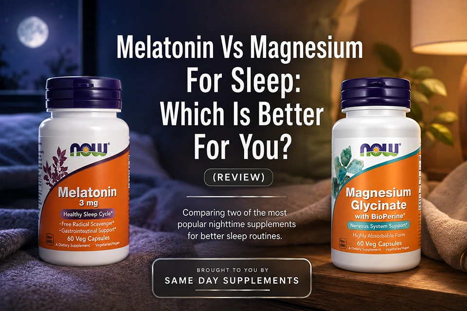 Melatonin Vs Magnesium For Sleep (2026): Which Is Better For You?