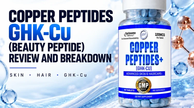 Copper Peptides GHK-Cu (Beauty Peptide) Review + Breakdown