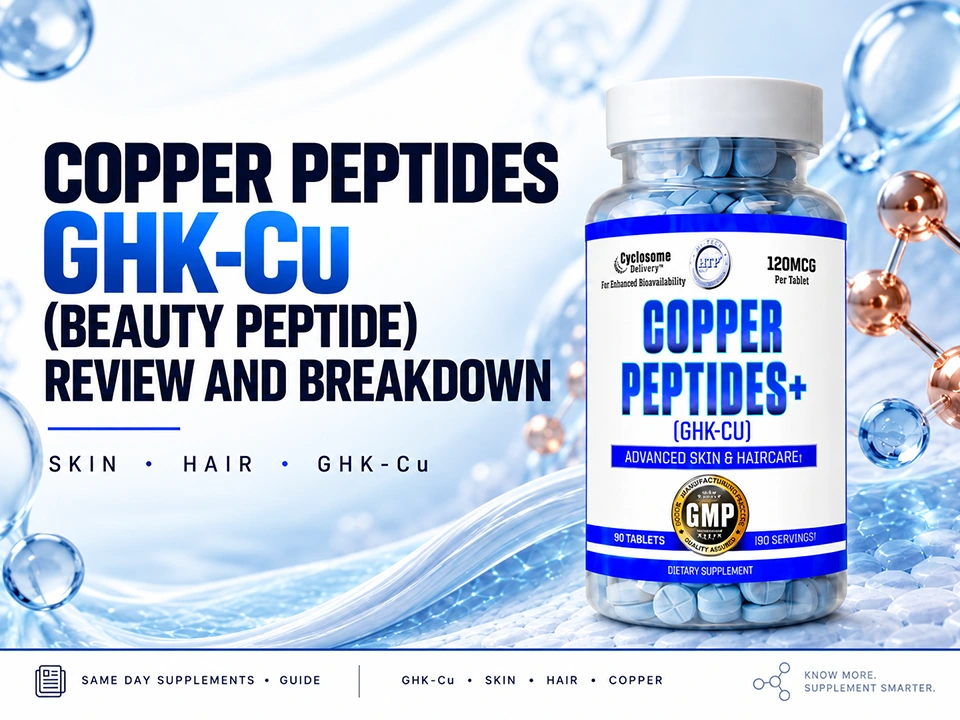 Copper Peptides GHK-Cu (Beauty Peptide) Review + Breakdown