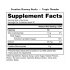 Bucked Up Creatine Gummies Supplement Facts Image