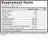 Dust X Pre Workout Supplement Facts 