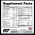 GAT Mens Multi Test Supplement Facts