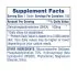 Hi-Tech Pharmaceuticals DHEA 100 mg Supplement Facts