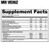 MR VEINZ Supplement Facts
