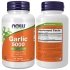 NOW Garlic 5000 Supplement Facts
