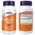 NOW Hyaluronic Acid Supplement Facts Image