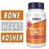NOW Mega D3 & MK-7 - 120 Veg Capsules