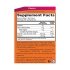 NOW Vitamin C Gummies Supplement Facts