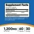 Nutricost Berberine HCL Ingredients Image