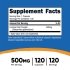 Nutricost Licorice Root Supplement Facts Image